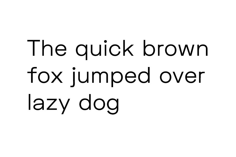 Przykład czcionki Mriya Grotesk Bold Italic